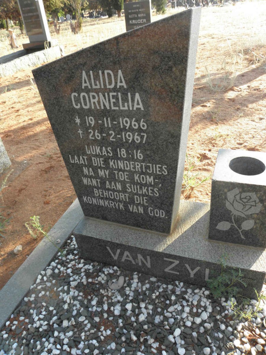 ZYL Alida Cornelia, van 1966-1967