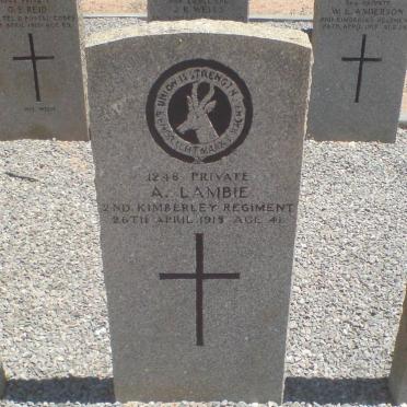 LAMBIE A. -1915