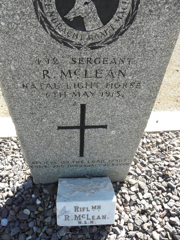McLEAN R. -1915