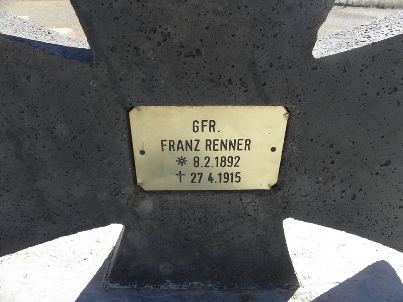 RENNER Franz 1892-1915
