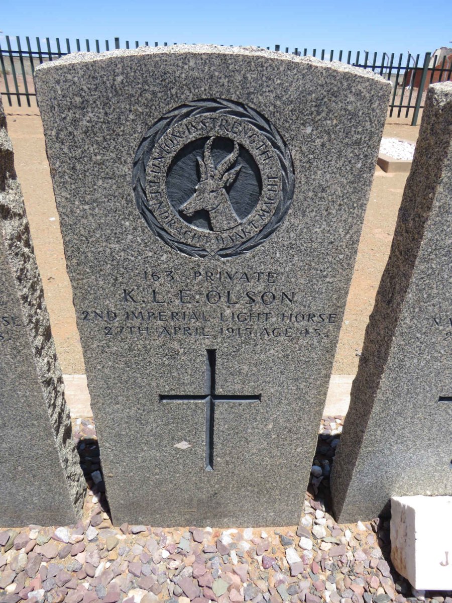 OLSON K.L.E. -1915
