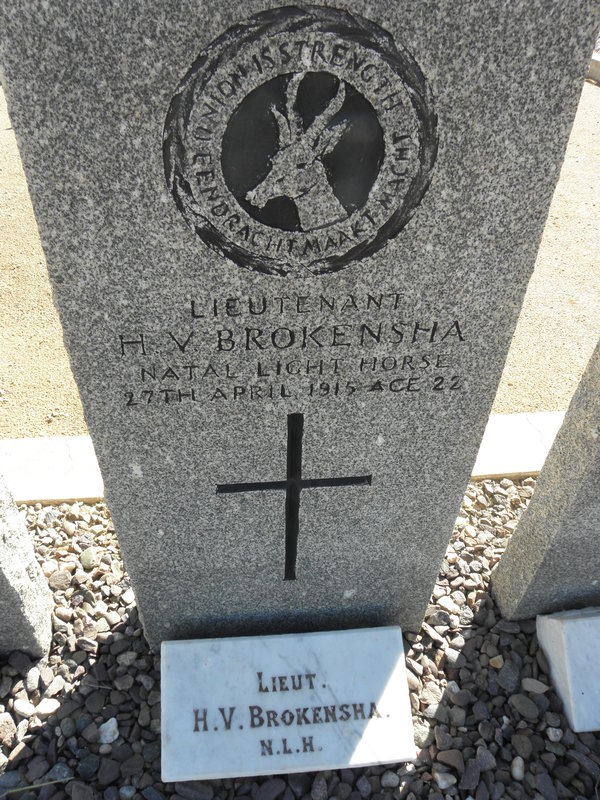 BROKENSHA H.V. -1915