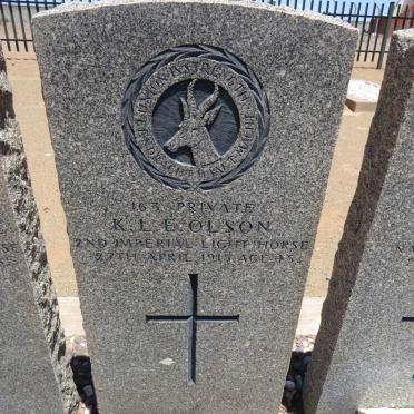 OLSON K.L.E. -1915