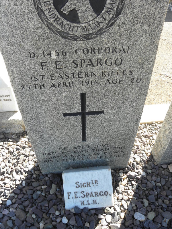 SPARGO F.E. -1915