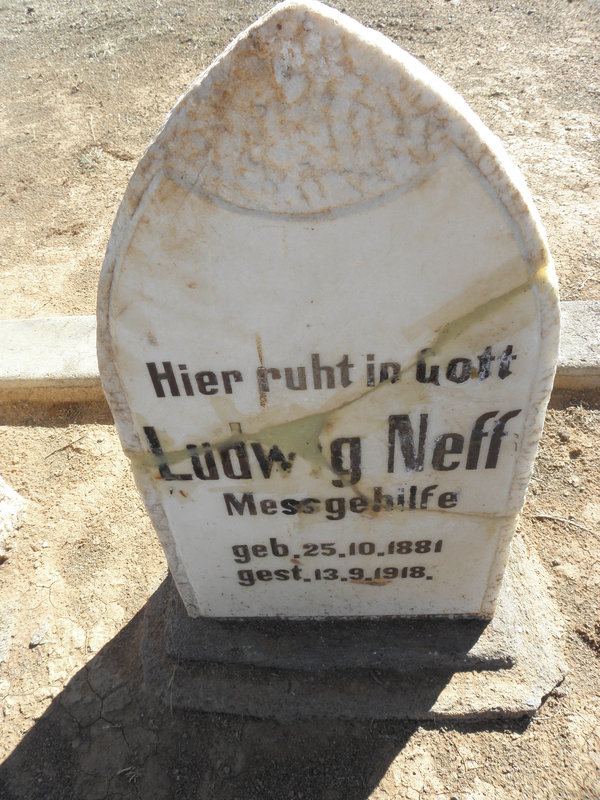 NEFF Ludwig 1881-1918