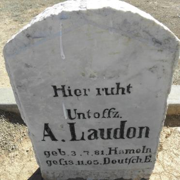 LAUDON A. 1881-1905
