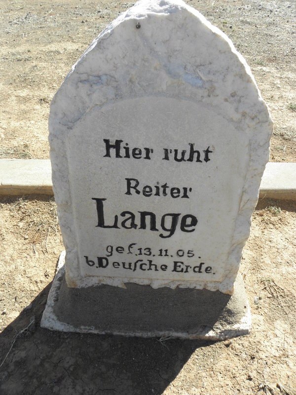 LANGE ? -1905