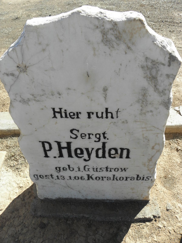HEYDEN P. -1906