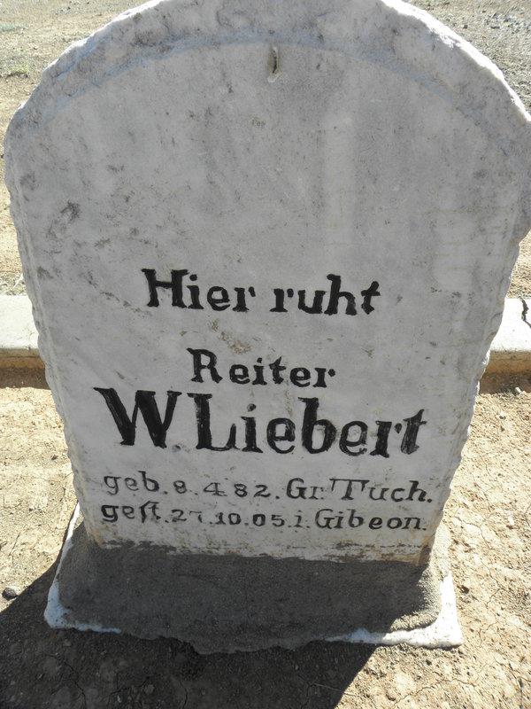 LIEBERT W. 1882-1905