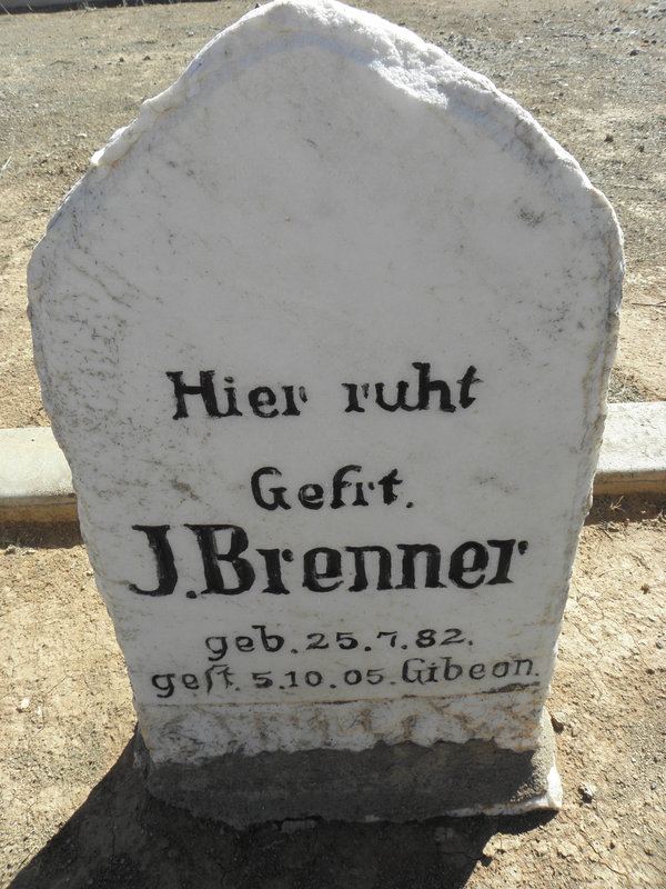 BRENNER J. 1882-1905