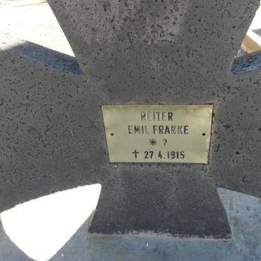 FRANKE Emil -1915