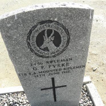PYRKE G.F. -1915