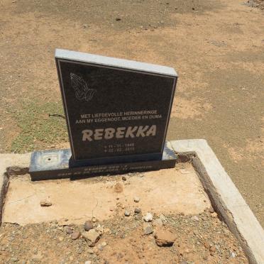 ? Rebekka 1949-2013