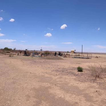 Namibia, GIBEON, Gibeon Station, Public cemetery