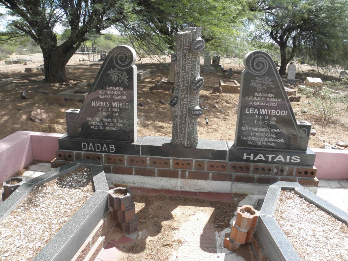 WITBOOI Markus 1903-1971 &amp; Lea 1902-1994