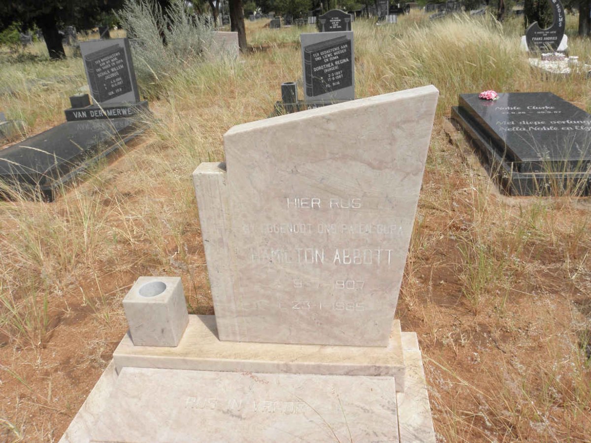 ABBOTT Hamilton 1907-1985
