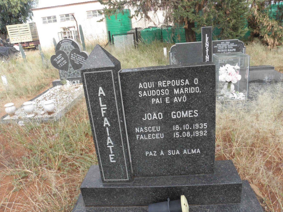 ALFAIATE Joao Gomes 1935-1992