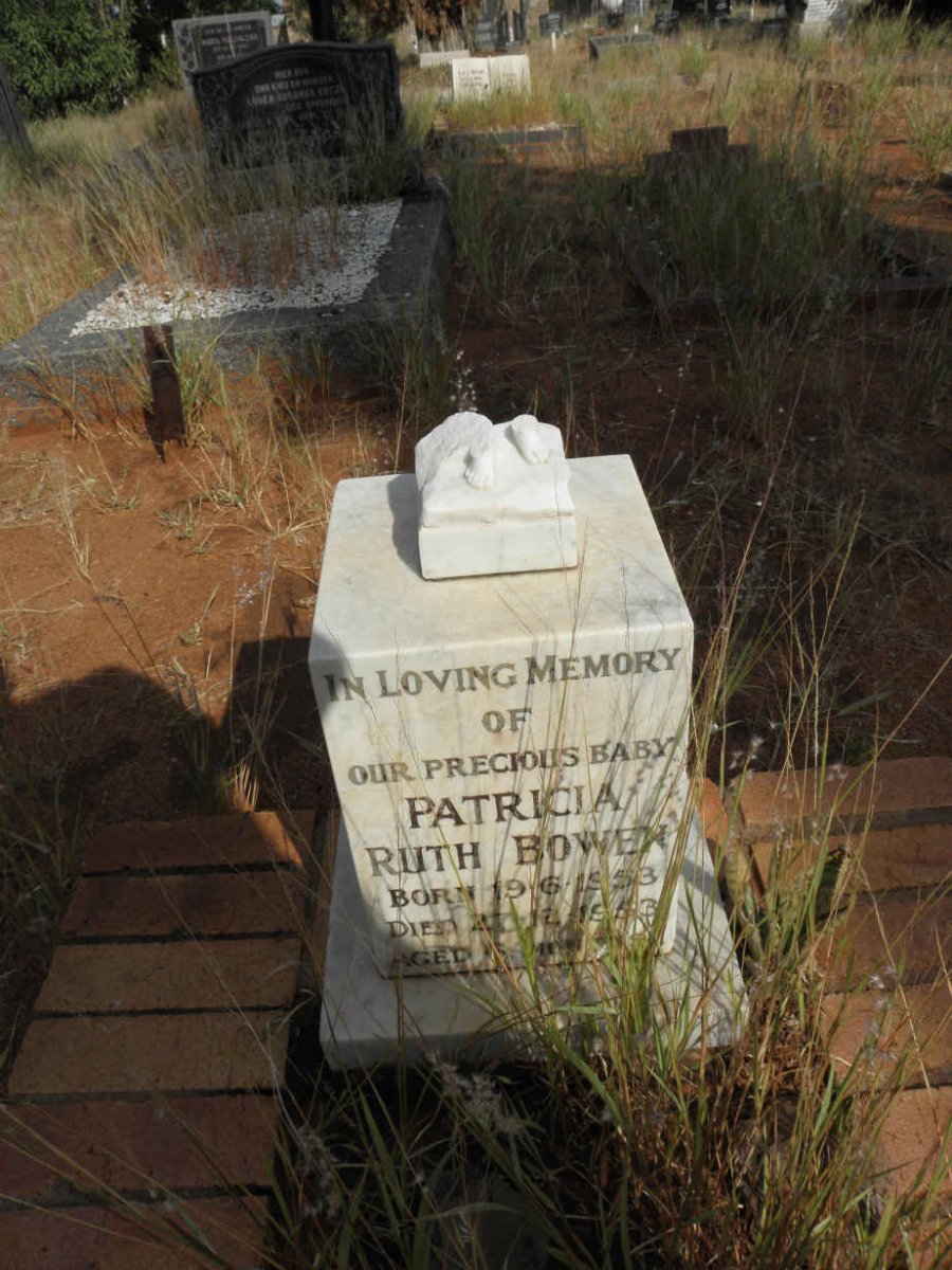 BOWEN Patricia Ruth 1953-1953