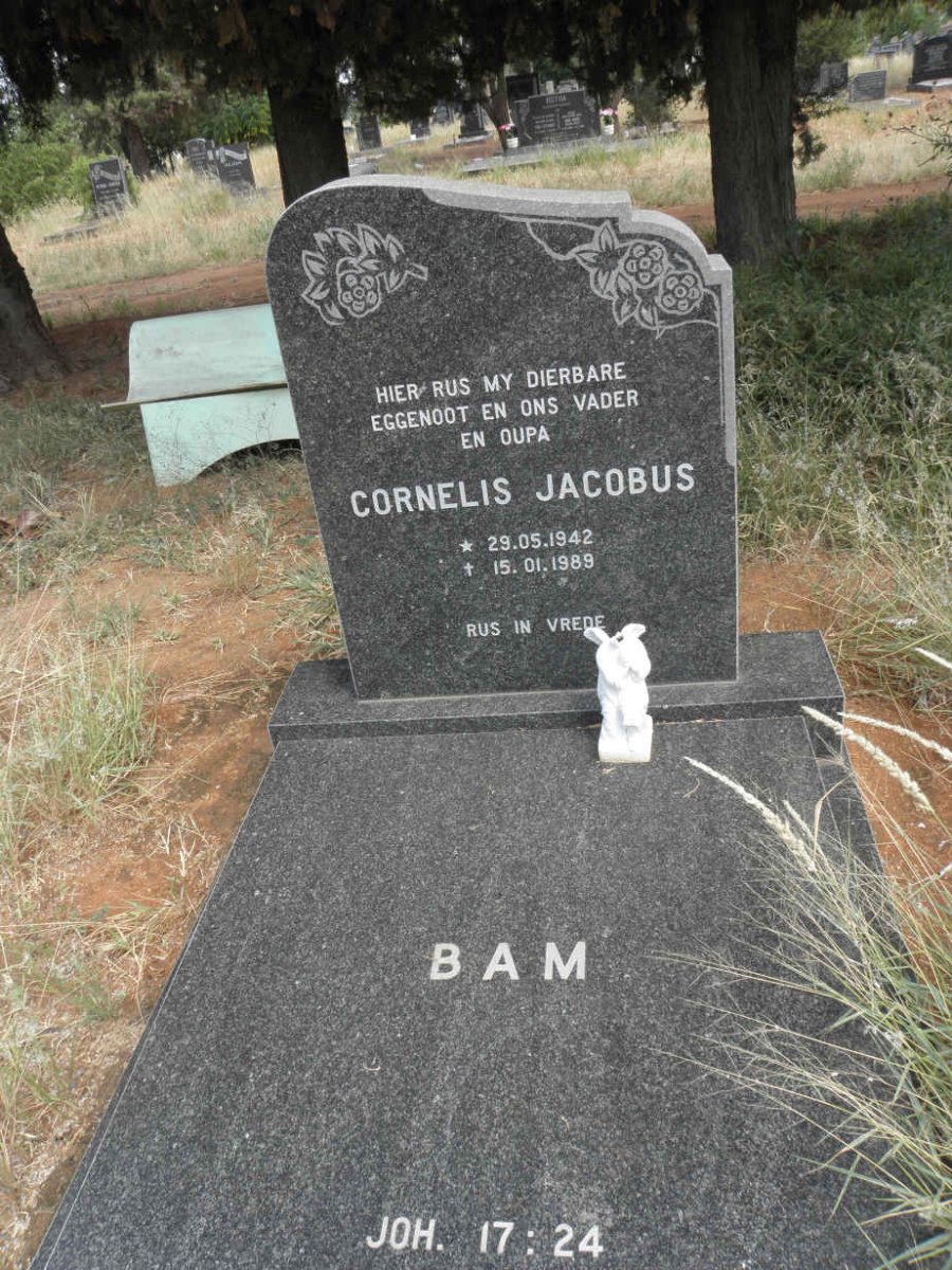 BAM Cornelis Jacobus 1942-1989