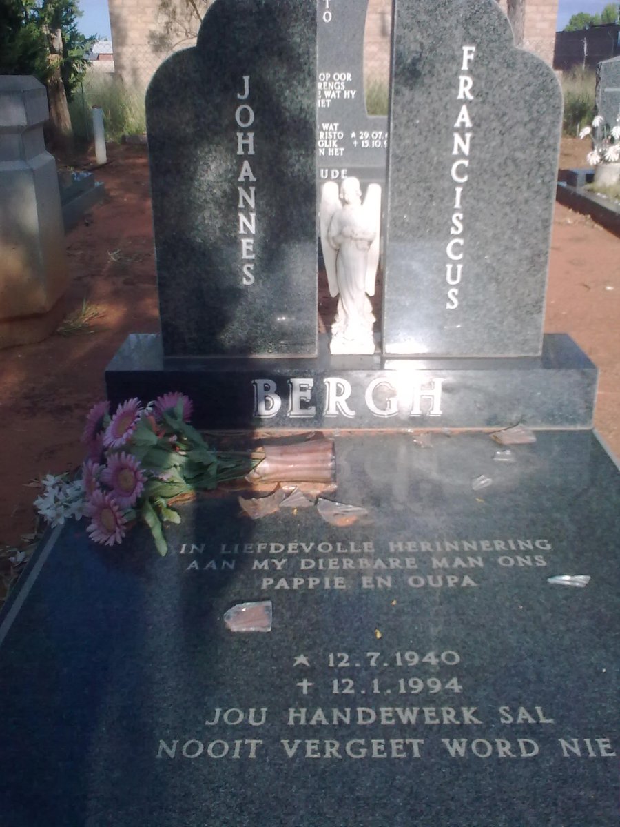 BERGH Johannes Franciscus 1940-1994