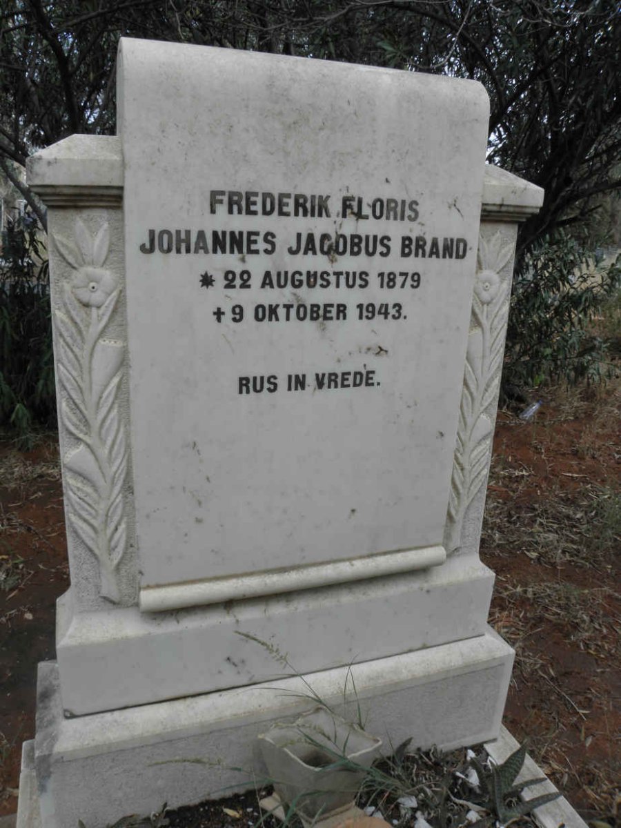 BRAND Frederik Floris Johannes Jacobus 1879-1943