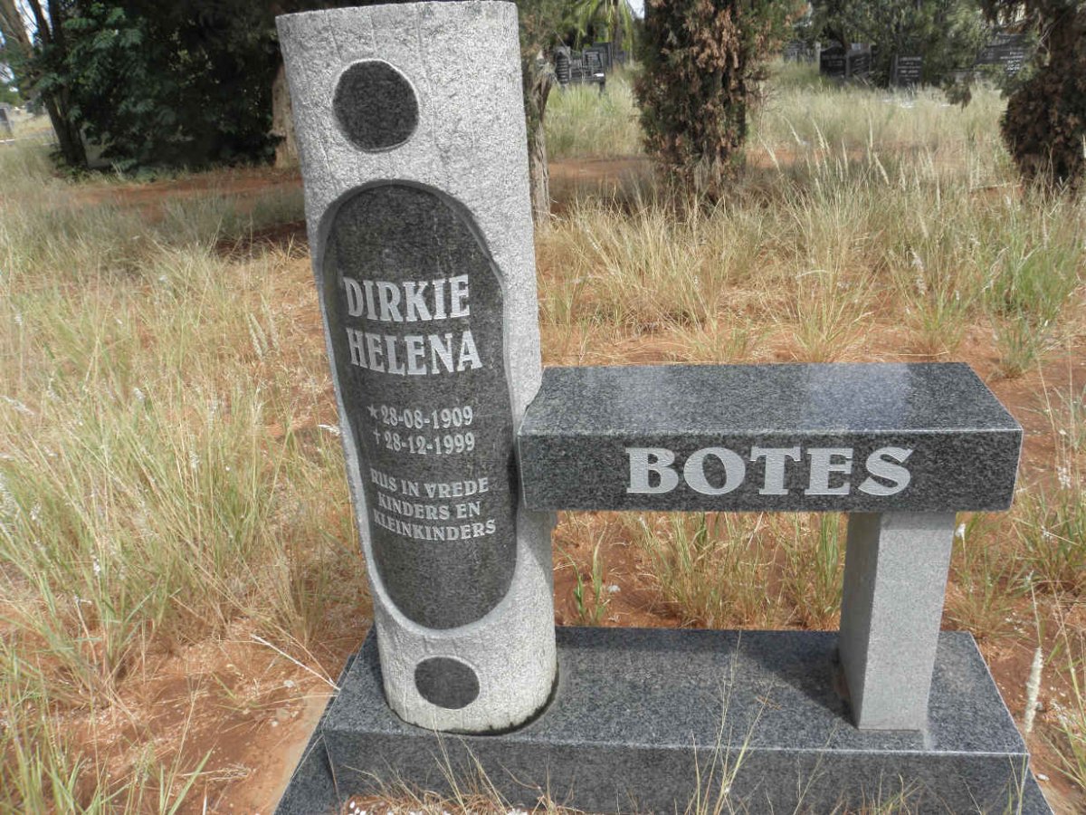 BOTES Dirkie Helena 1909-1999