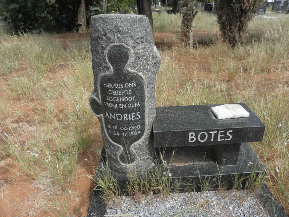 BOTES Andries 1900-1989