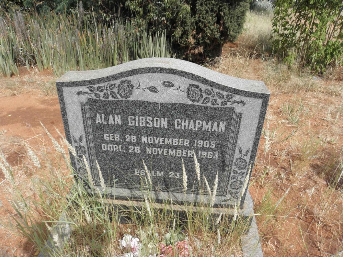 CHAPMAN Alan Gibson 1905-1963