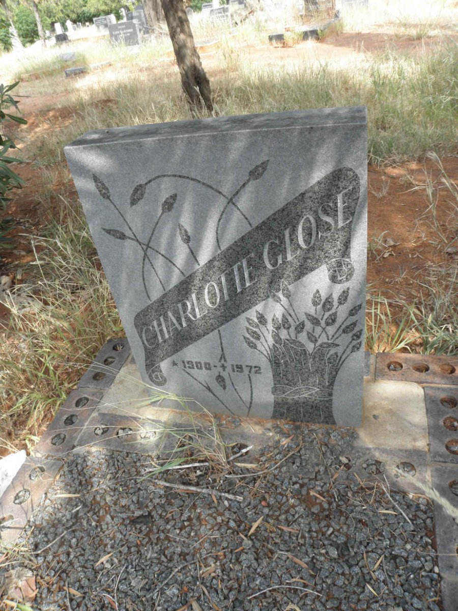 CLOSE Charlotte 1900-1972