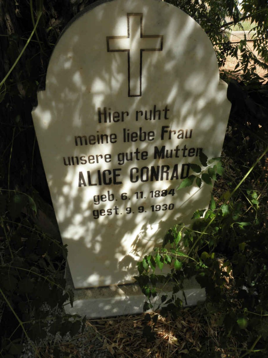 CONRAD Alice 1884-1930
