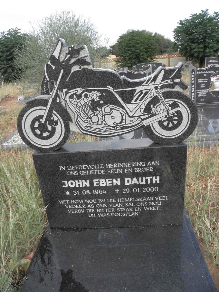 DAUTH John Eben 1964-2000
