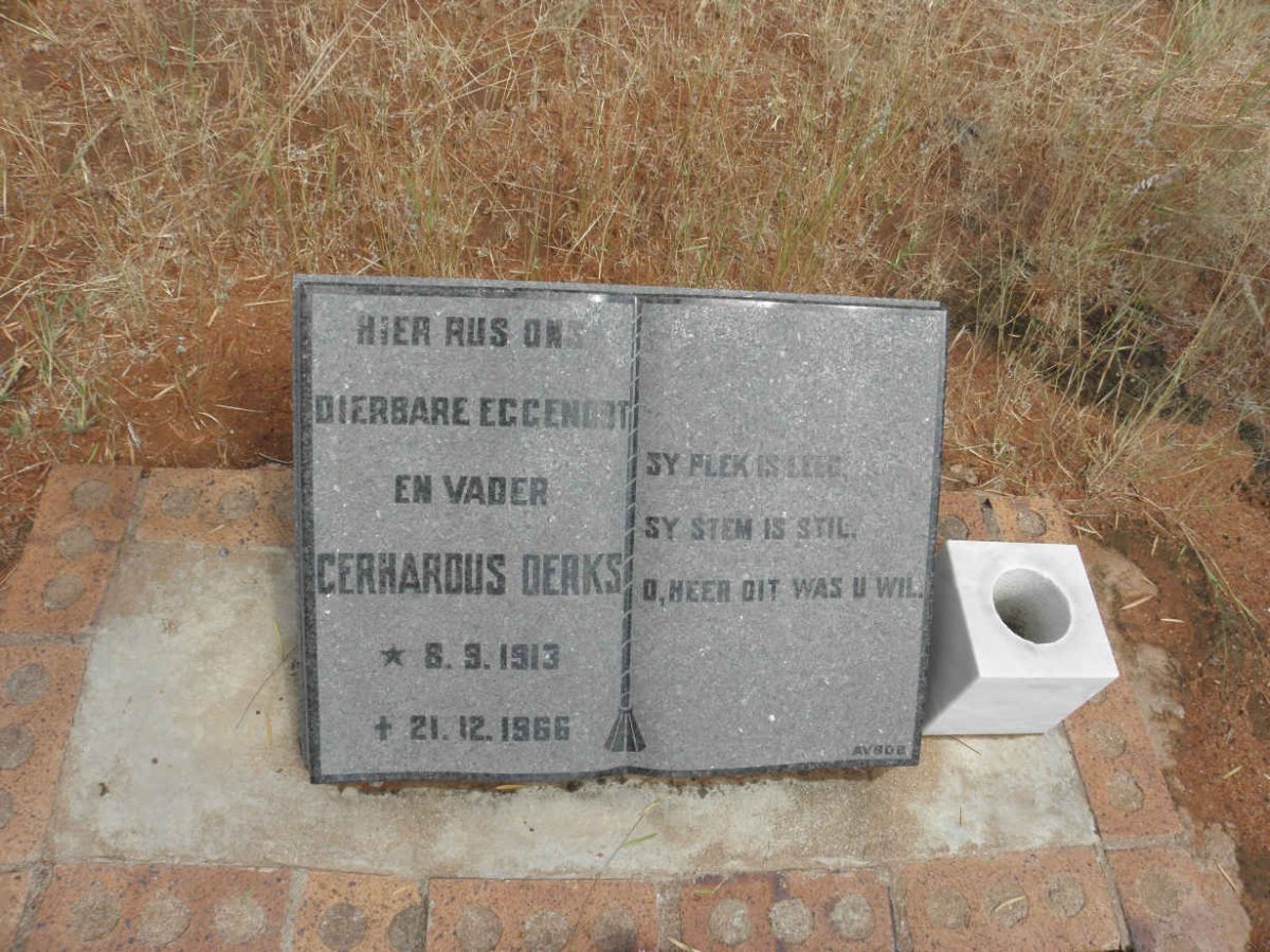 DERKS Gerhardus 1913-1966