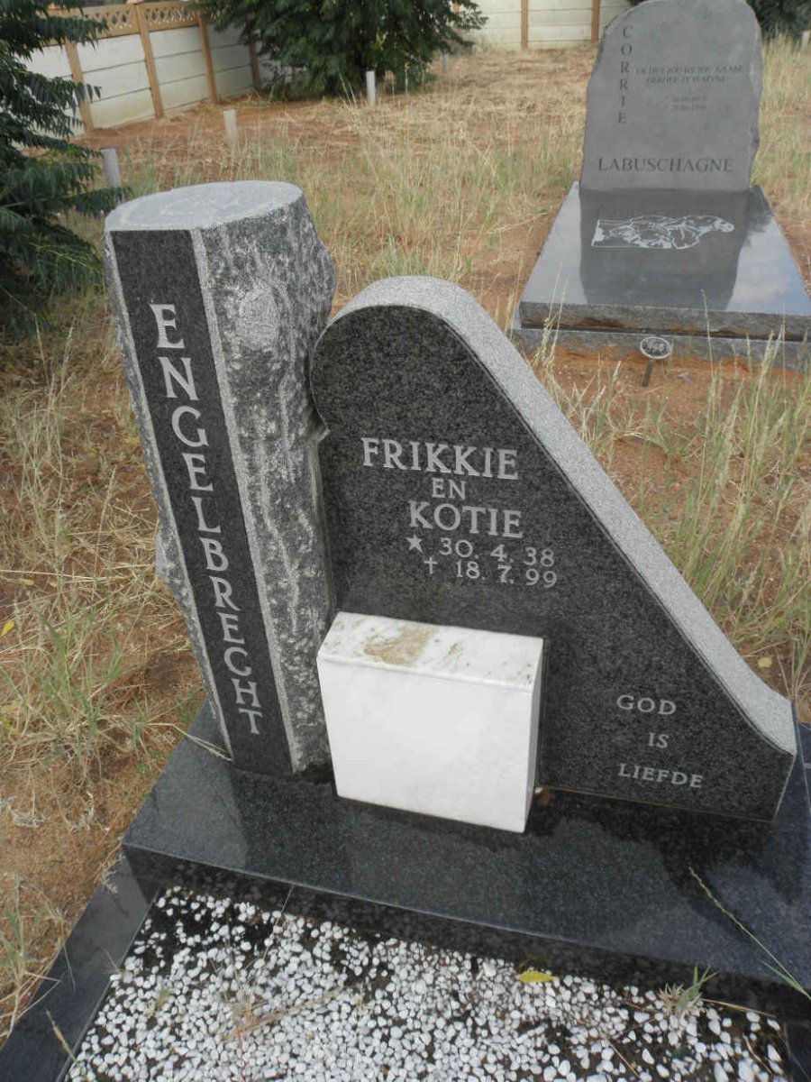 ENGELBRECHT Frikkie 1938-1999 :: ENGELBRECHT Kotie 1938-1999