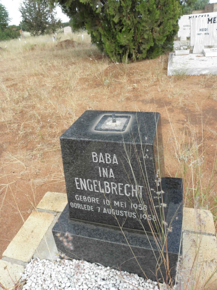 ENGELBRECHT Ina 1958-1958