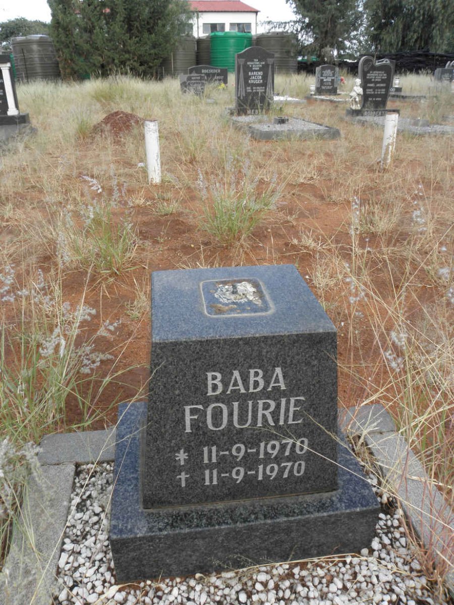 FOURIE Baba 1970-1970