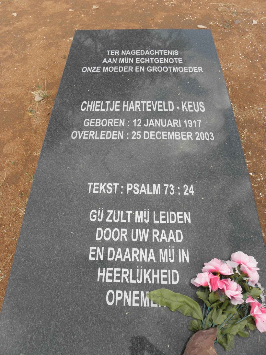 HARTEVELD-KEUS Chieltje 1917-2003