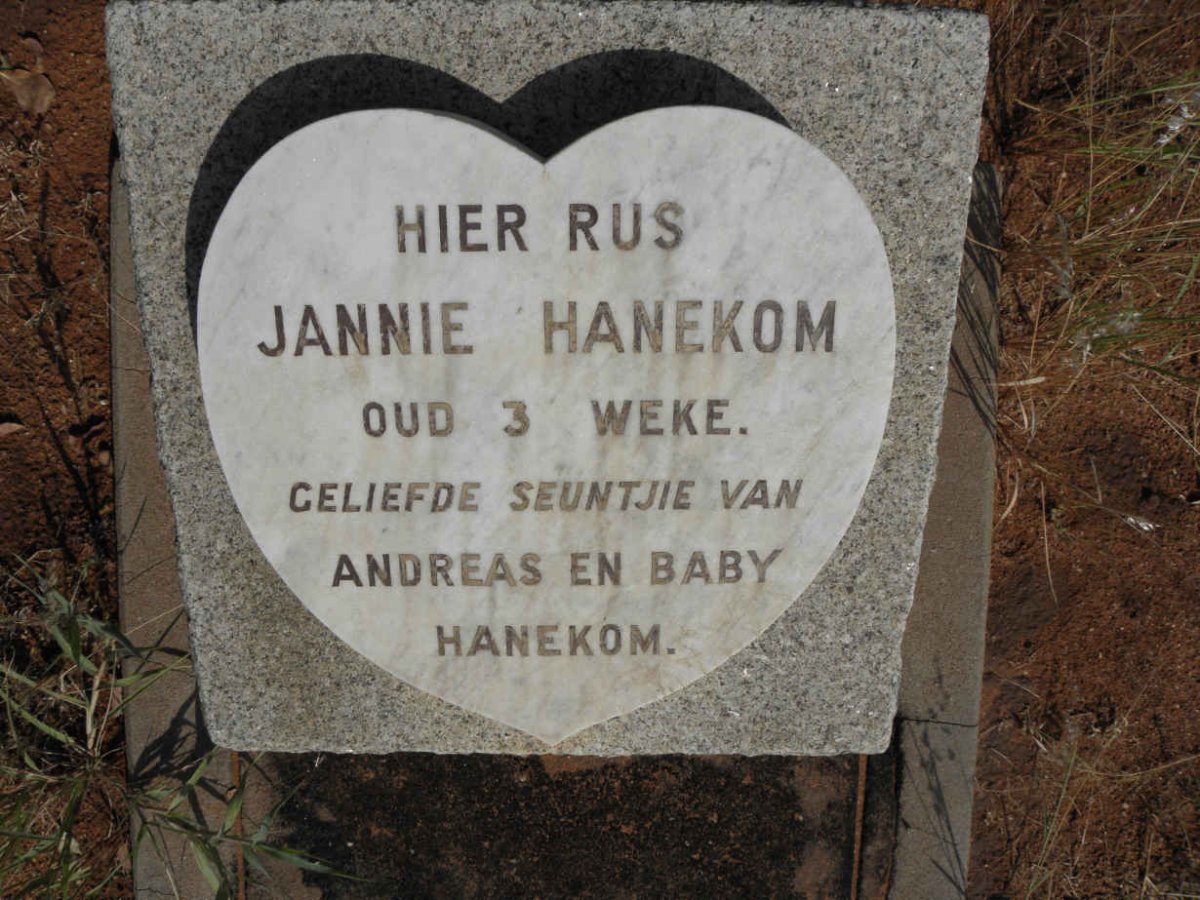 HANEKOM Jannie
