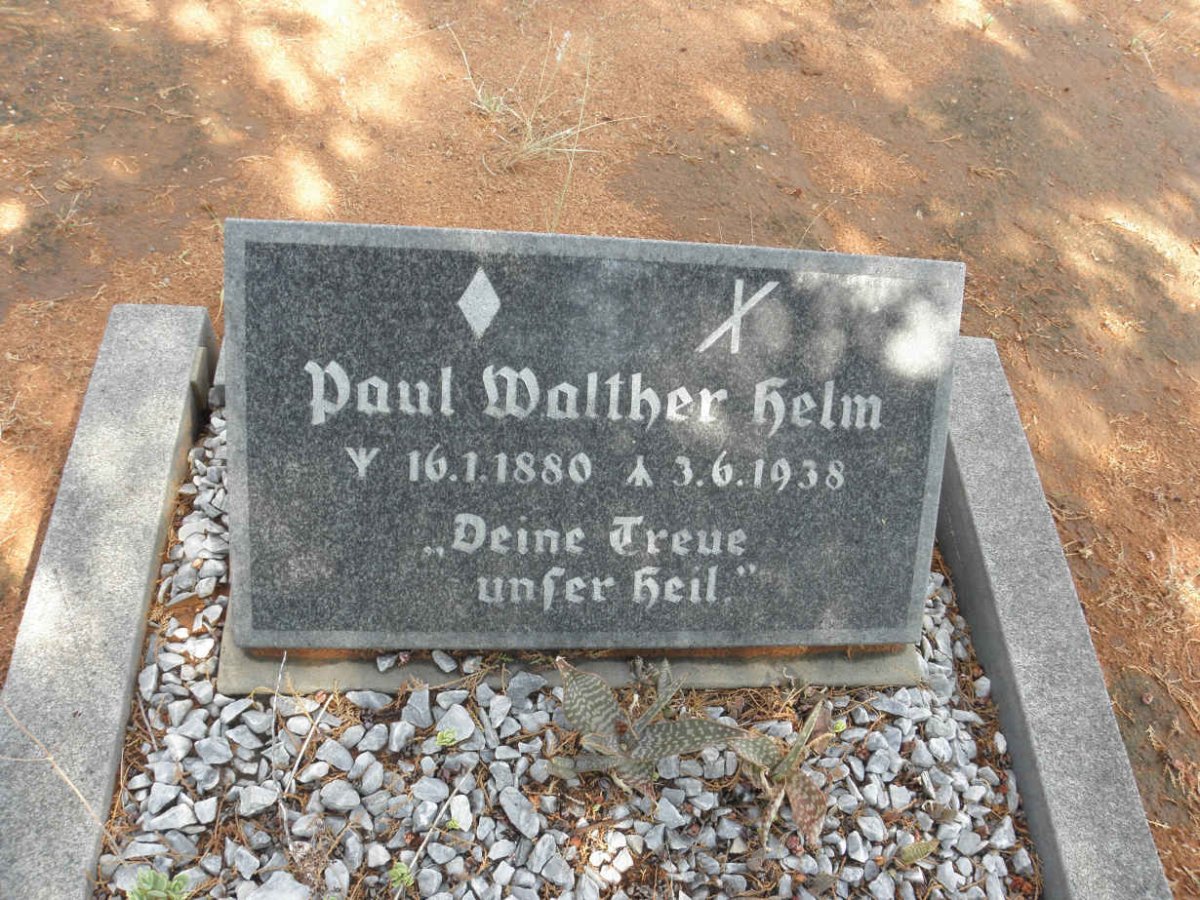 HELM Paul Walther 1880-1938