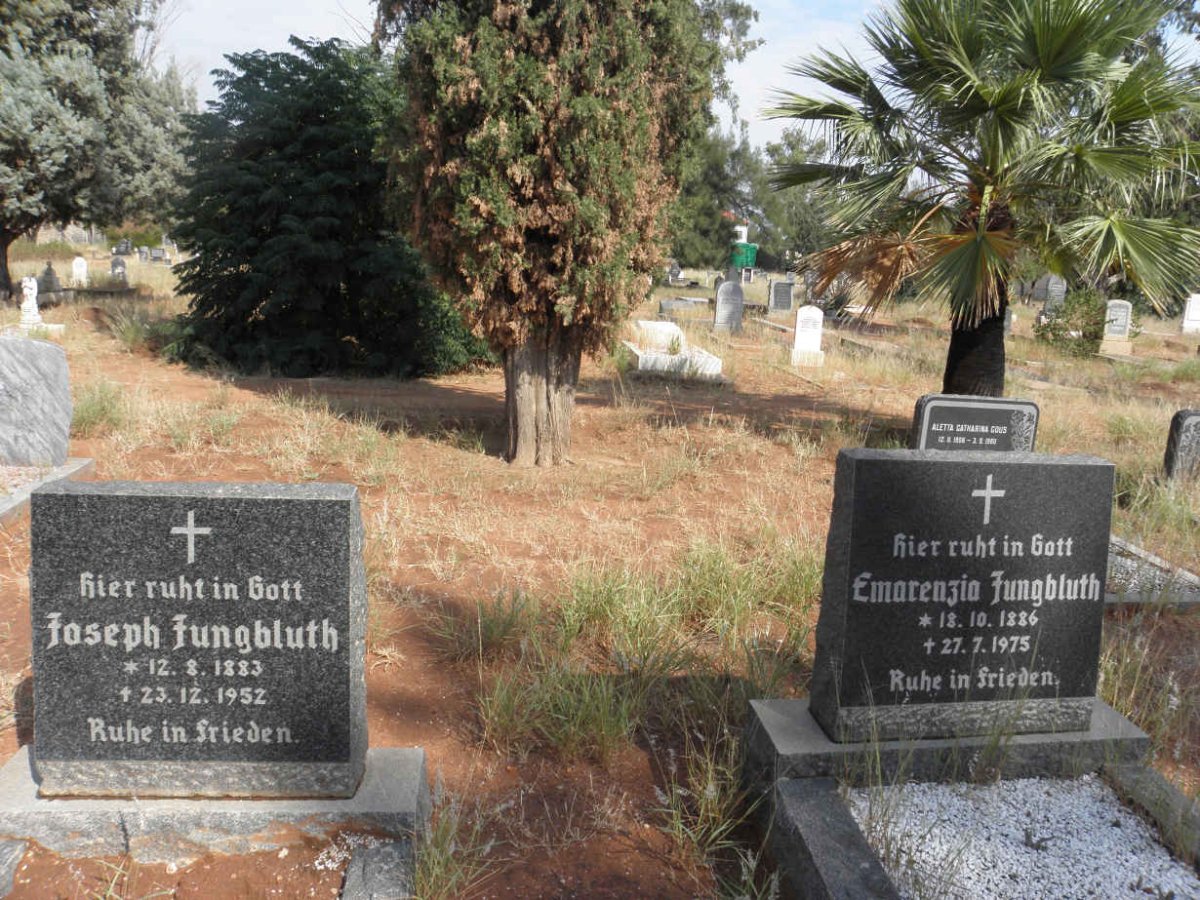 JUNGBLUTH Joseph 1883-1952 &amp; Emarenzia 1886-1975