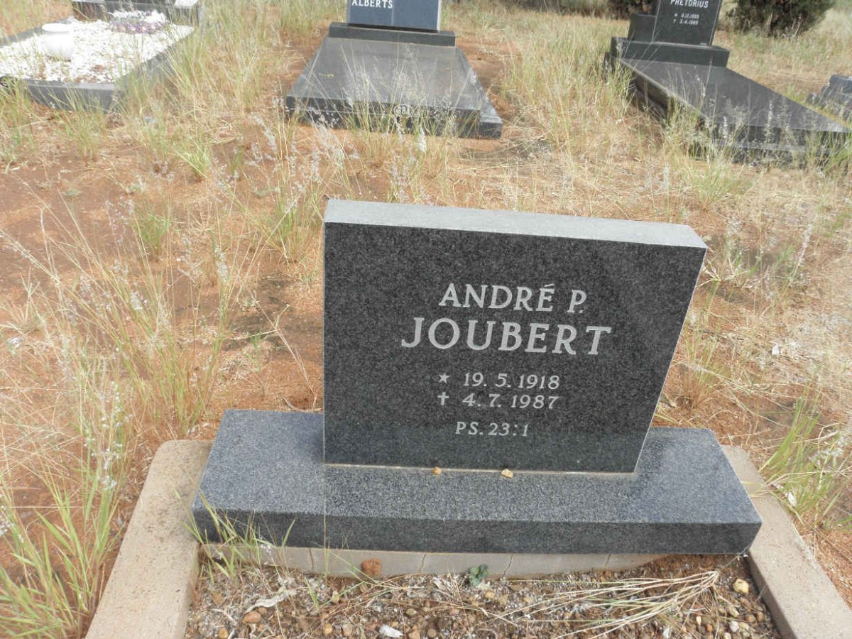 JOUBERT Andre P. 1918-1987