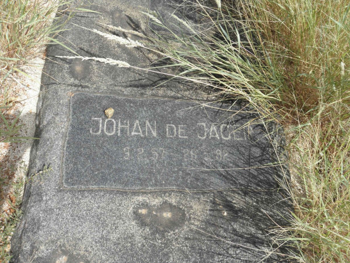 JAGER Johan, de 1957-1992