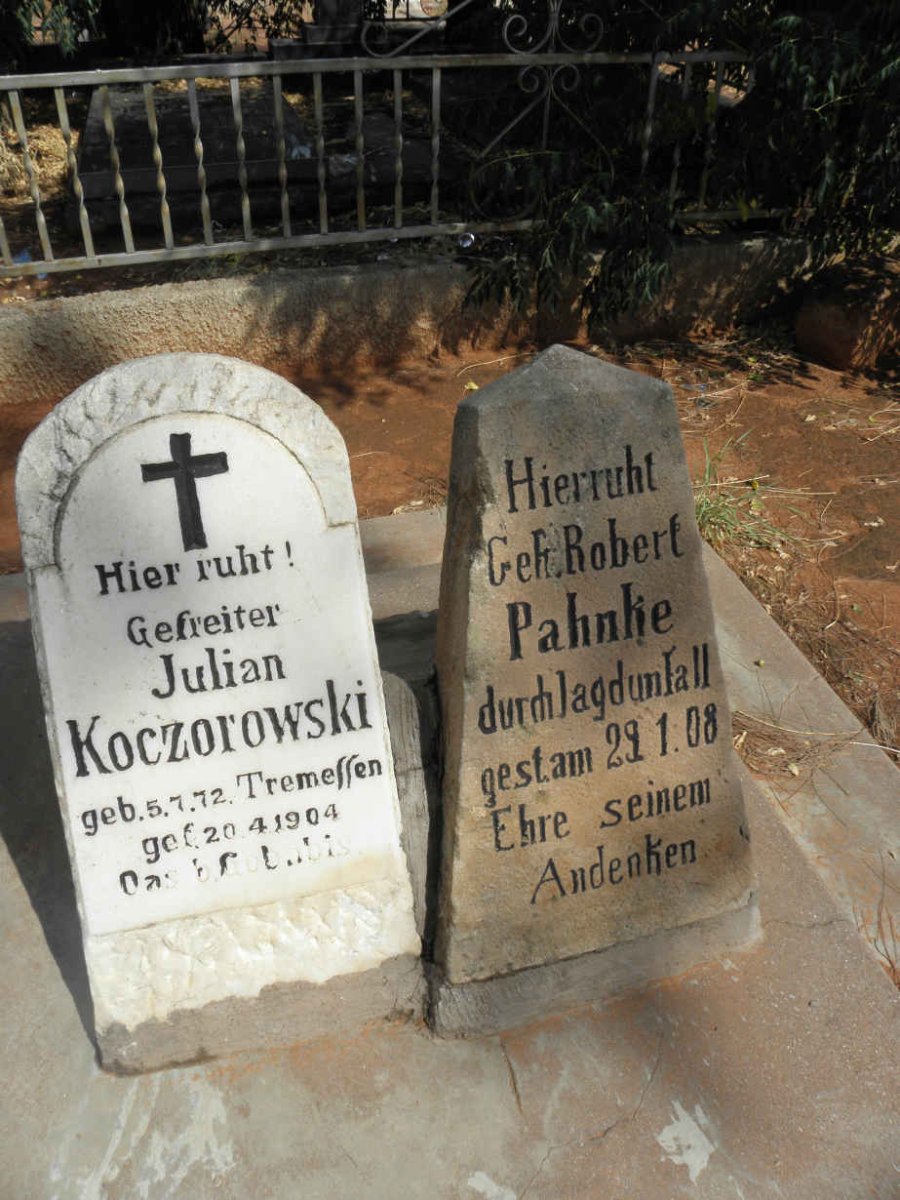 KOCZOROWSKI Julian 1872-1904 :: PAHNKE Robert -1908