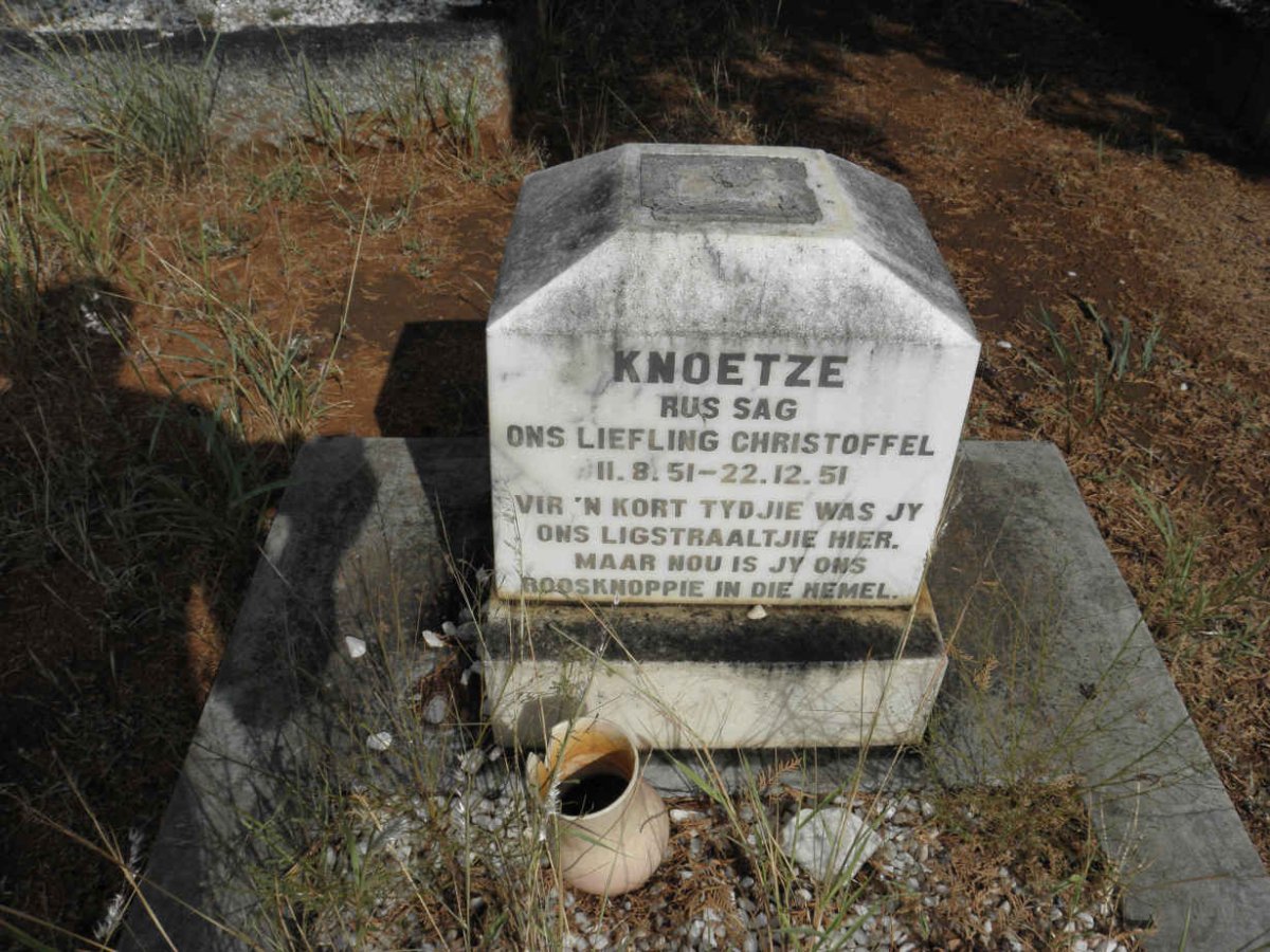 KNOETZE Christoffel 1951-1951