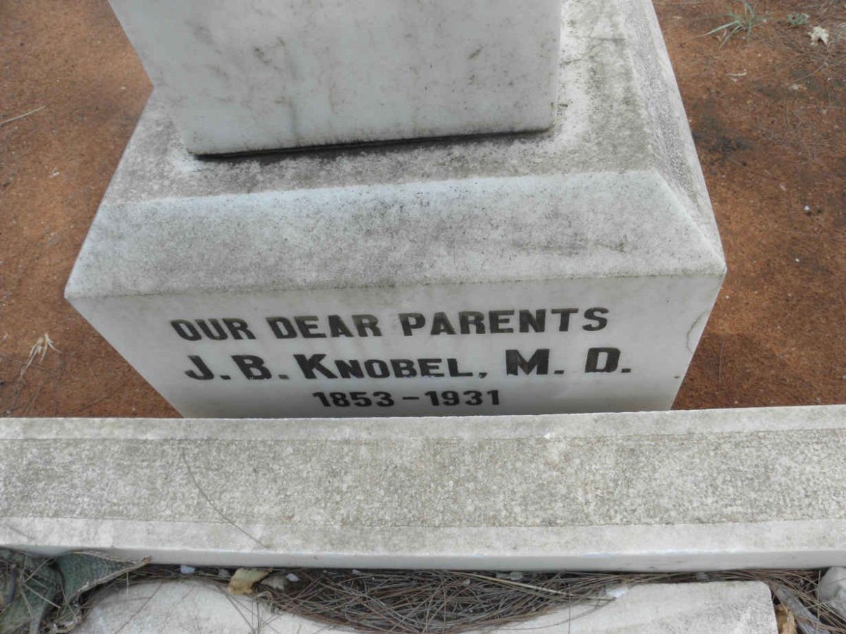 KNOBEL J.B. 1853-1931