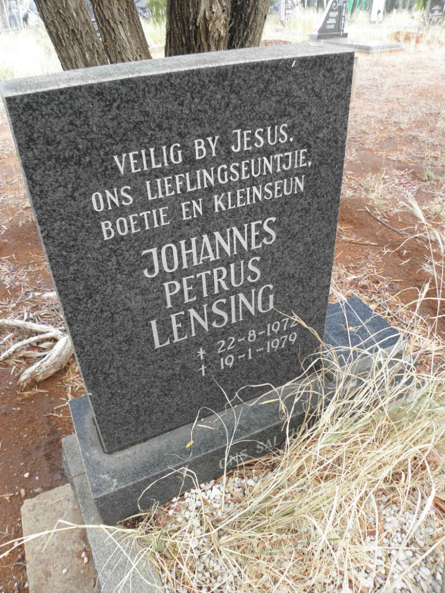 LENSING Johannes Petrus 1972-1979