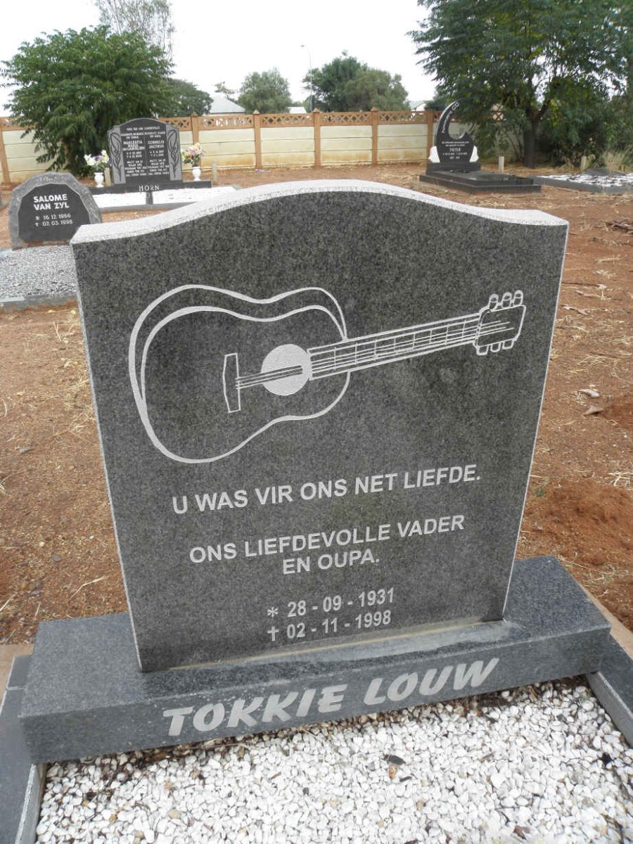 LOUW Tokkie 1931-1998