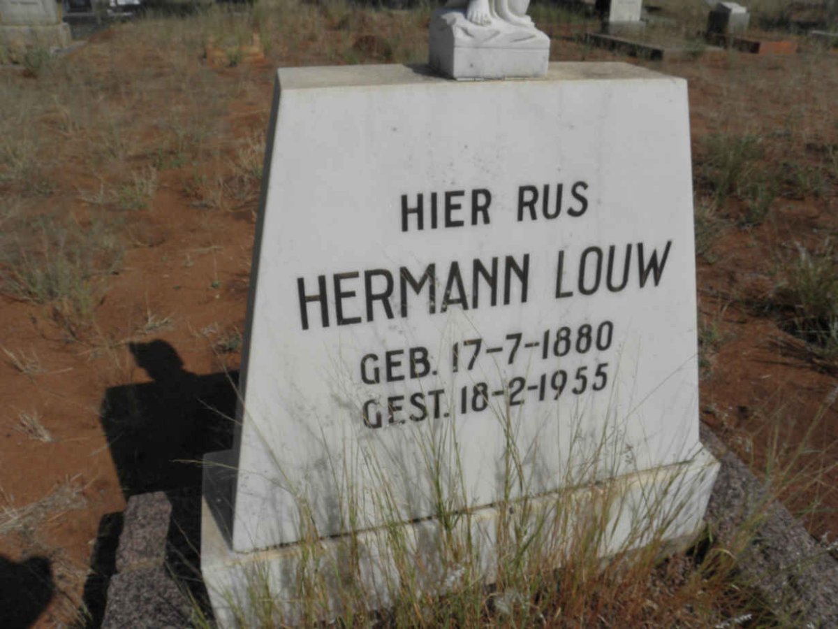 LOUW Hermann 1880-1955