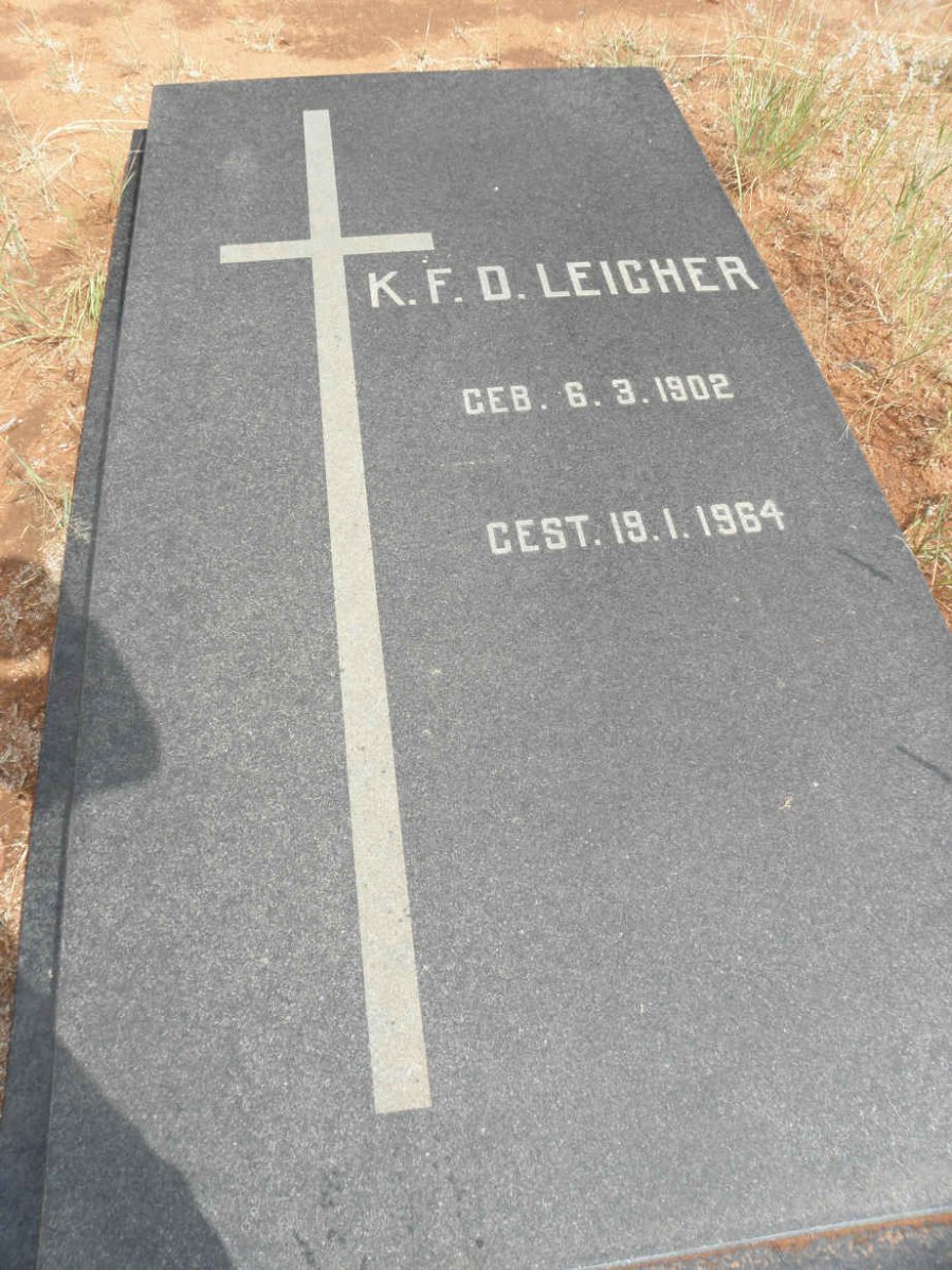 LEICHER K.F.D. 1902-1964