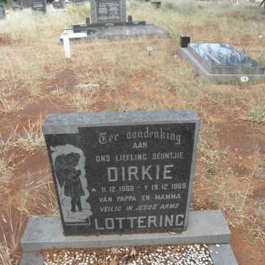 LOTTERING Dirkie 1969-1969