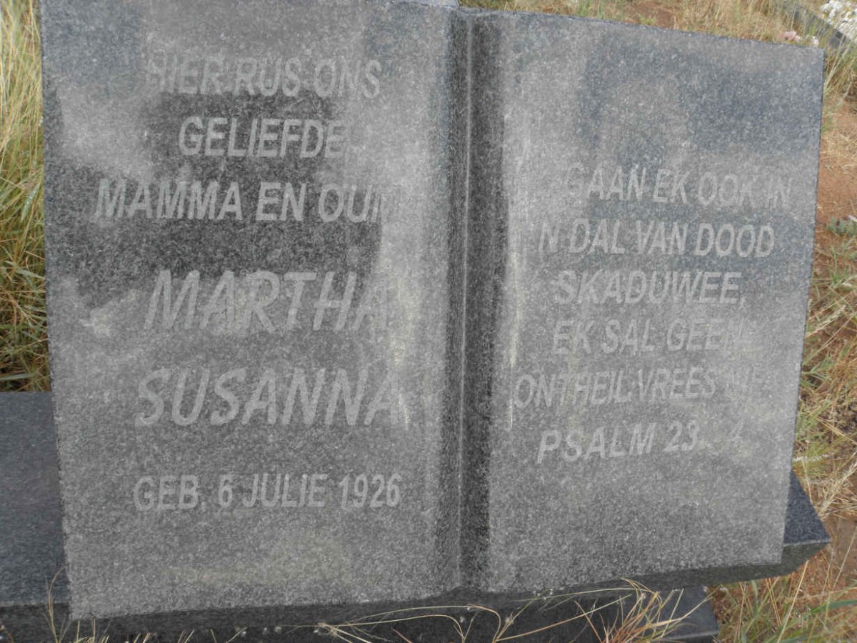 LESSING Richard 1924-2001 &amp; Martha Susanna 1926-